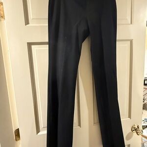 CENTRE VILLE (Paris) WOMENS  Black stretch spandex slight flare pants. Fit Great